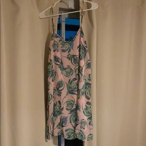 Light pink spaghetti strap dress